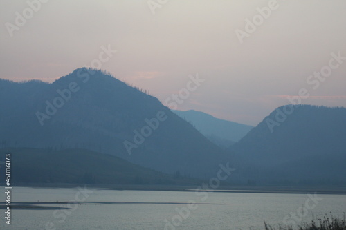 Obraz na płótnie Smokey Sunset.
Grand Tetons National Park w salonie