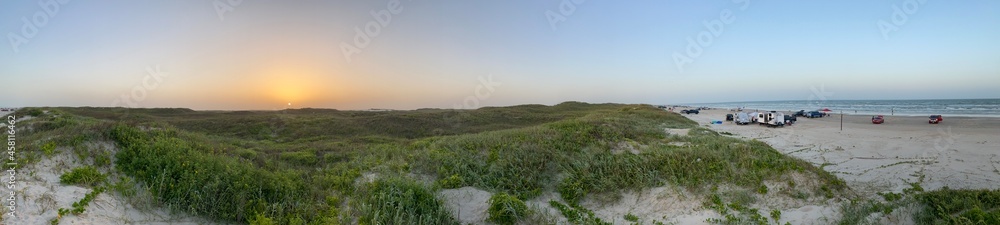 Fototapeta premium sunset over the golf of Mexico