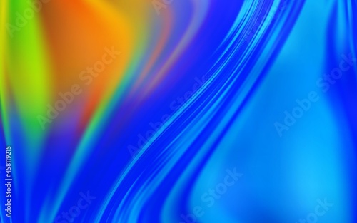 Light Blue, Yellow vector abstract blurred background.