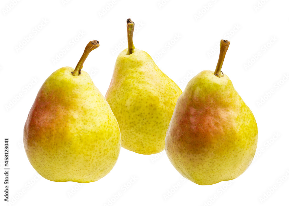 Pears isolated on white background Pears isolated on white background