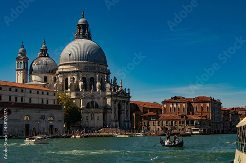 Venice, Veneto, Italy after 2020 lockdown in summer