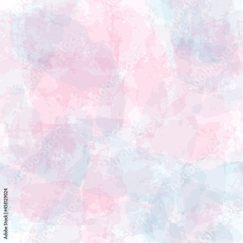 watercolor seamless pattern, rainbow colors girly print, artistic pastel background