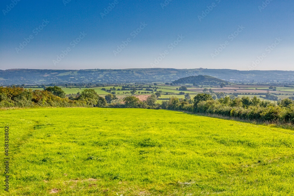 Fototapeta premium View onto Mendip Hills