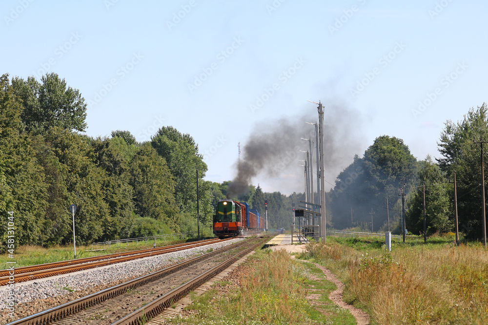 Fototapeta premium rail transportation 