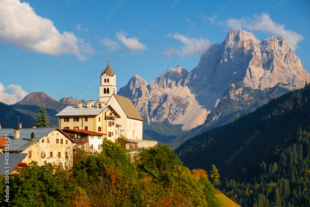 Colle Santa Lucia is a beautiful mountain village in the Veneto region, in the province of Belluno, Cortina d’Ampezzo, Tofana mountain range