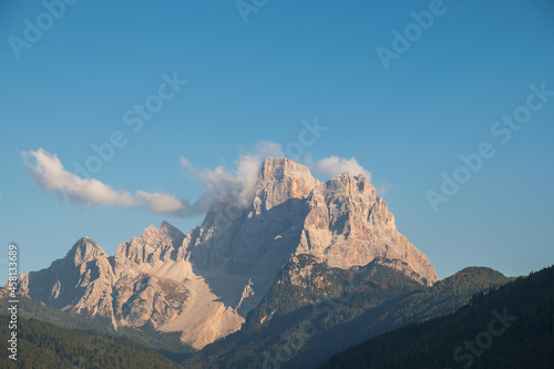 Tableau sur toile Colle Santa Lucia is a beautiful mountain village in the Veneto region, in the p
