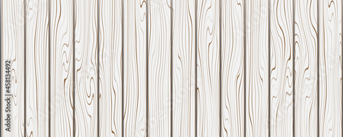 Light wooden texture. Realistic vector wood design. Natural hardwood background.