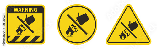 Water to extinguish the fire