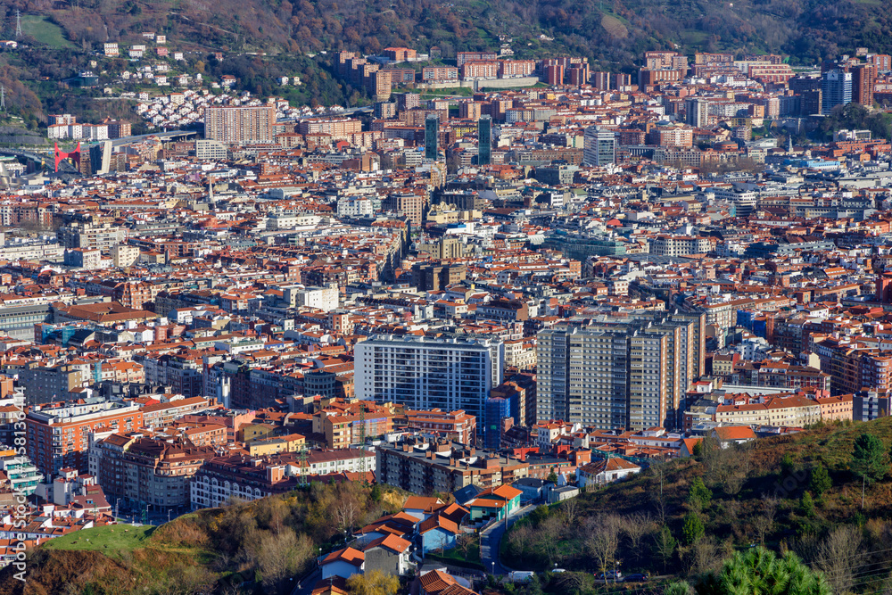 Bilbao, capital of Biscay, Basque Country, Spain,