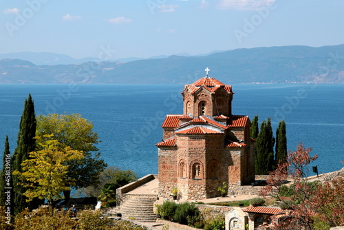St John at Kaneo church in Ohrid  North Macedonia.