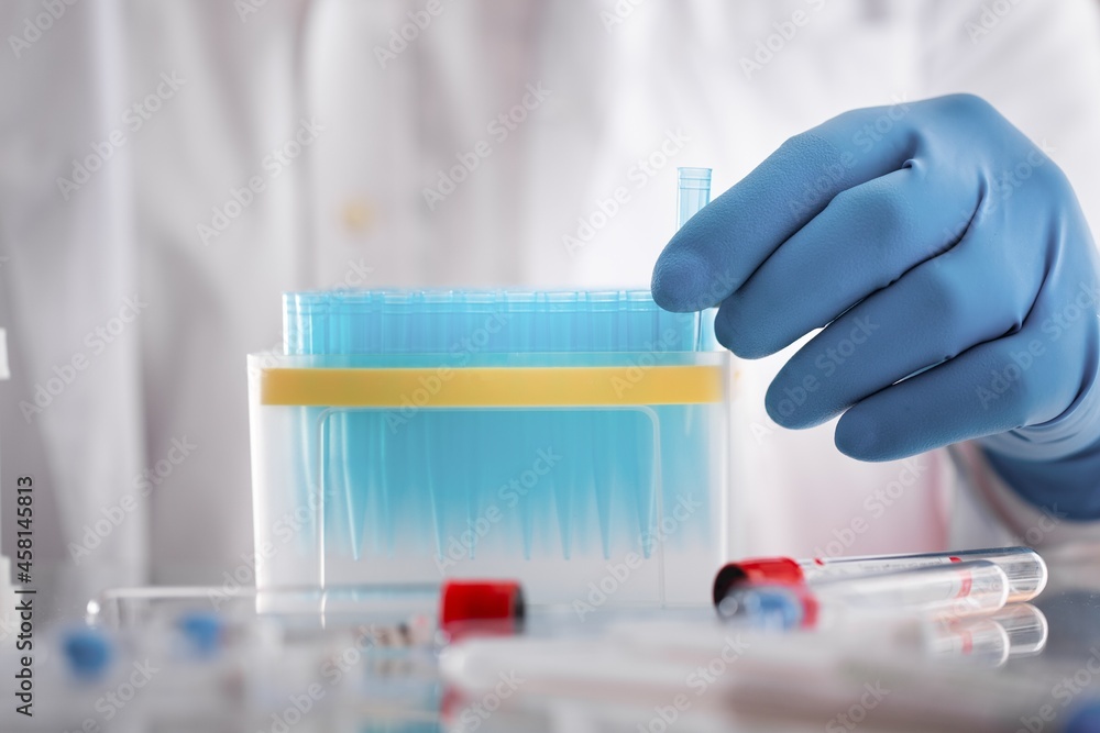 Doctors or Scientists, Scientists hold tube and vaccines for COVID-19, vaccination and laboratory experiments. Virus protection concept COVID-19, Doctors or Scientists, Scientists hold tube and vaccines for COVID-19, vaccination and laboratory experiments. Virus protection concept COVID-19,