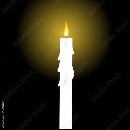 candle in the dark