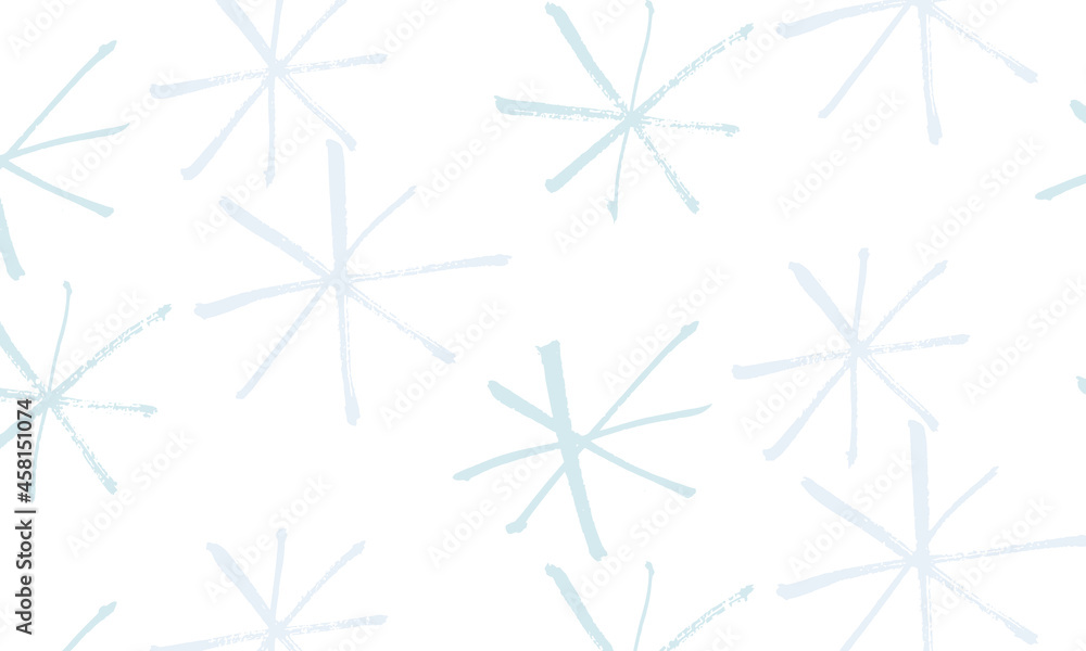 Vector pattern from thin snowflakes. Brush drawing. Background. Wallpaper. Blue tones. Minimalism. New year, christmas, winter Vector pattern from thin snowflakes. Brush drawing. Background. Wallpaper. Blue tones. Minimalism. New year, christmas, winter