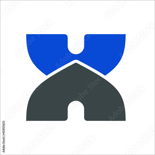 Free Download house or home icon in letter X - GFXLoad