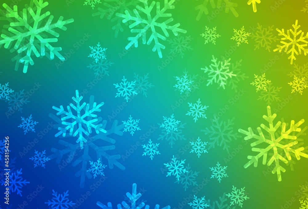 Light Blue, Green vector texture in birthday style. Light Blue, Green vector texture in birthday style.