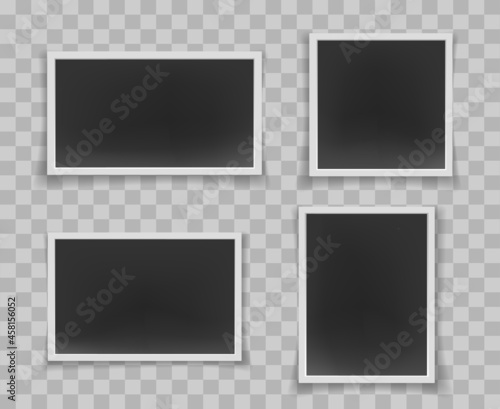 Shadow photos isolated