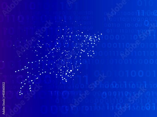 2d rendering Stock market online business concept. business Graph with bull