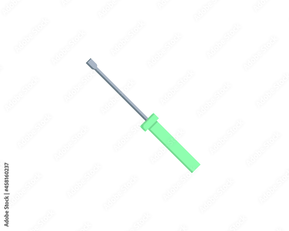 screwdriver isolated on white background screwdriver isolated on white background