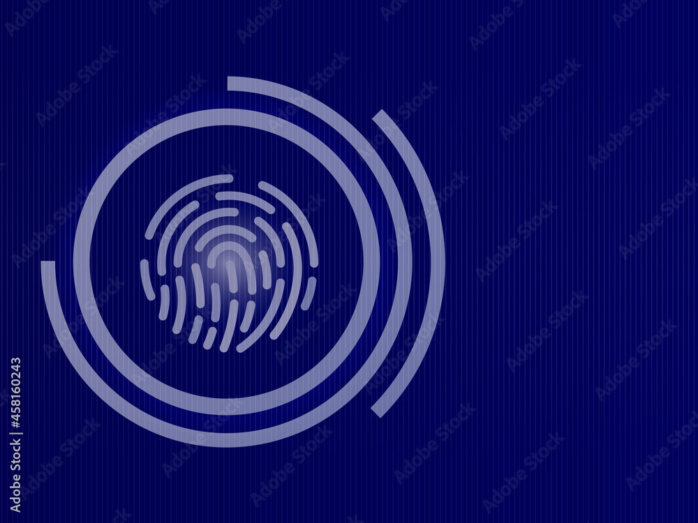 Fingerprint Scanning Technology Concept 2d Illustration
Fingerprint Scanning Technology Concept 2d Illustration