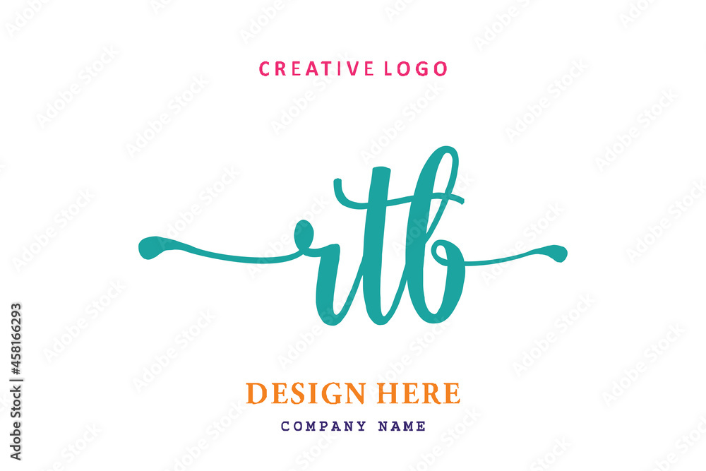 RTB lettering logo is simple, easy to understand and authoritative RTB lettering logo is simple, easy to understand and authoritative
