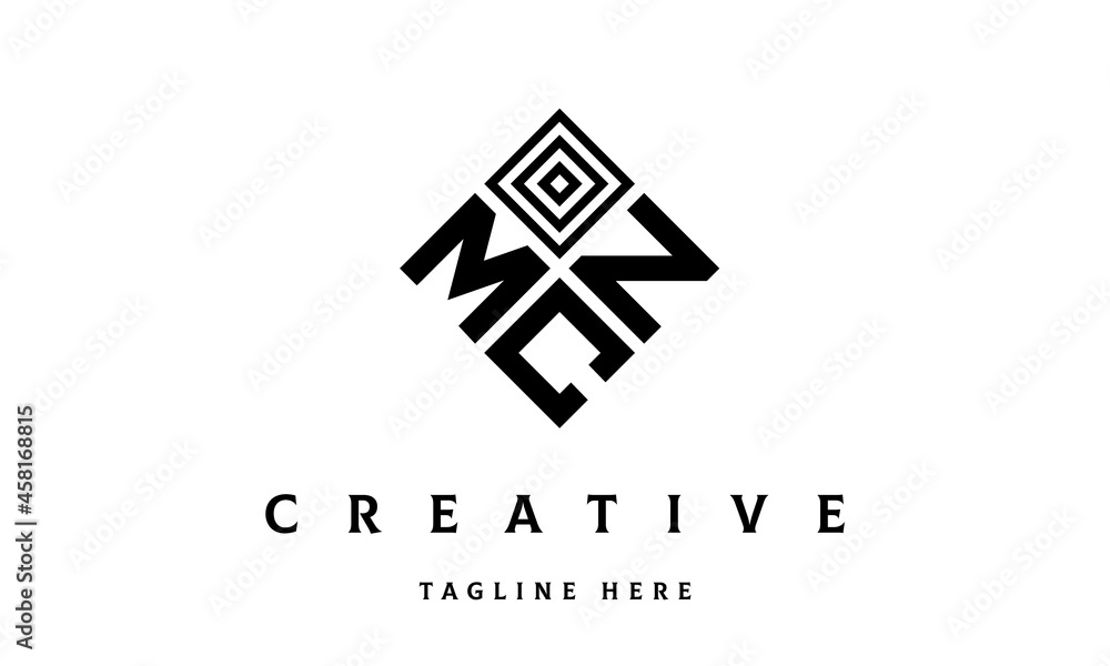 MNC square three latter logo vector MNC square three latter logo vector