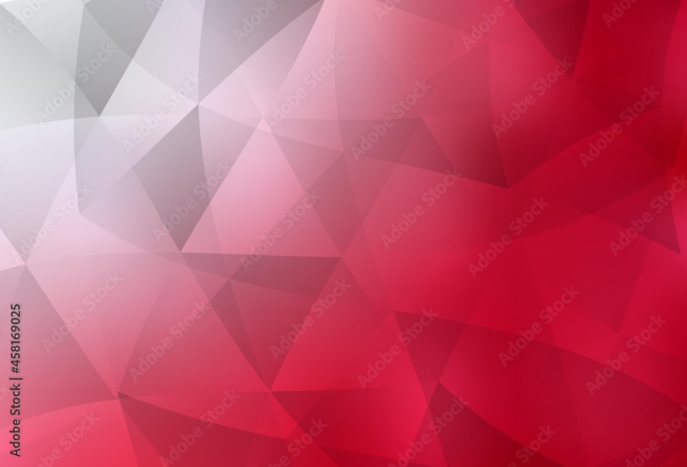 Light Red vector abstract mosaic pattern. Light Red vector abstract mosaic pattern.