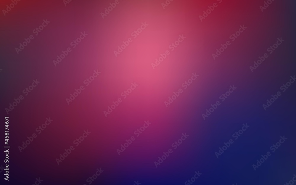 Dark purple, pink vector gradient blur texture.