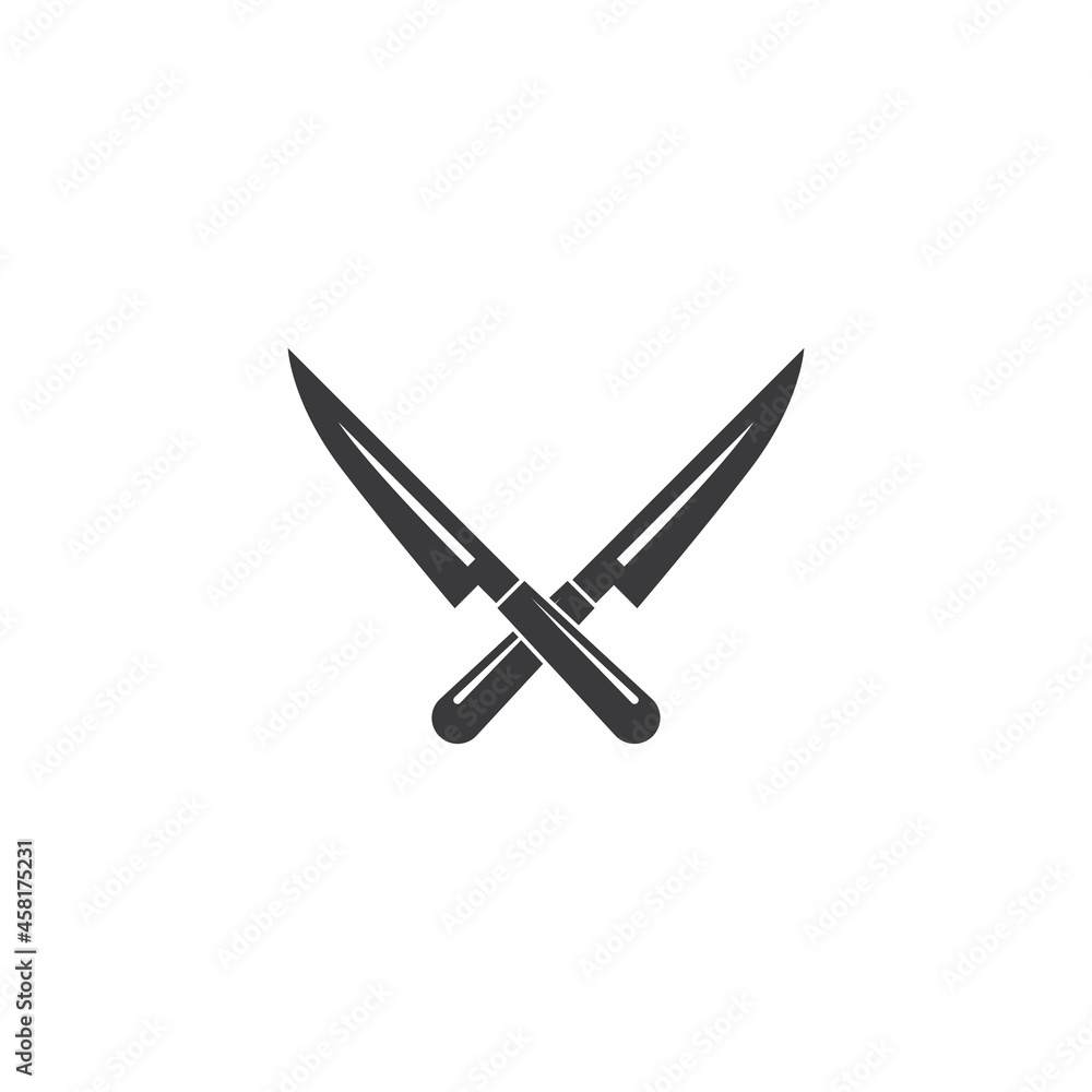 Knife illustration vector Knife illustration vector