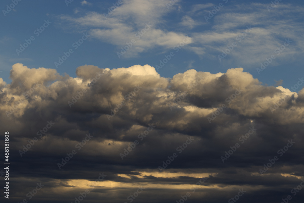 Obraz premium blue sky with clouds