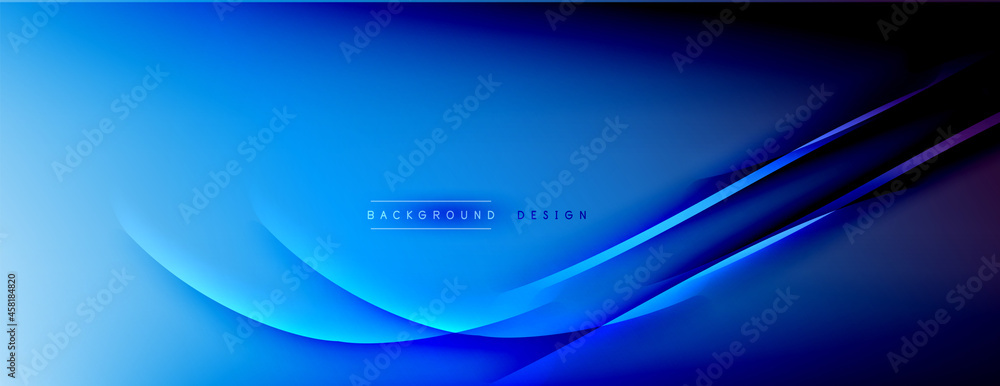 Abstract background - lines composition created with lights and shadows. Technology or business digital template. Trendy simple fluid color gradient abstract background with dynamic Abstract background - lines composition created with lights and shadows. Technology or business digital template. Trendy simple fluid color gradient abstract background with dynamic