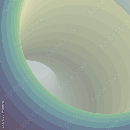 Color Swirl Warmhole Vortex Twist Generative Art background illustration