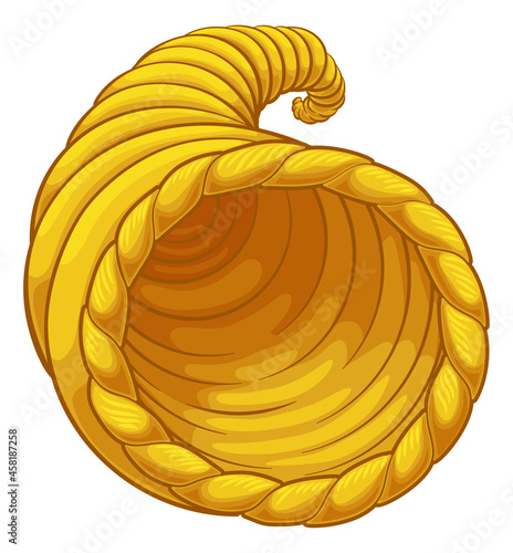 Cornucopia Horn Of Plenty Thanksgiving Basket