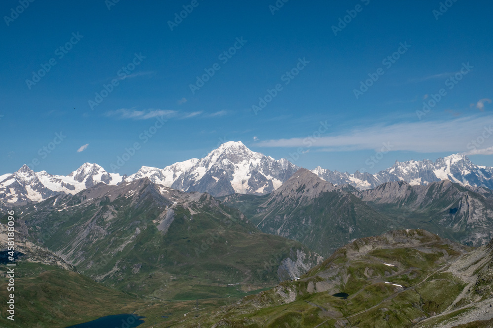 view of Valley Col du Petit-Saint-Bernard