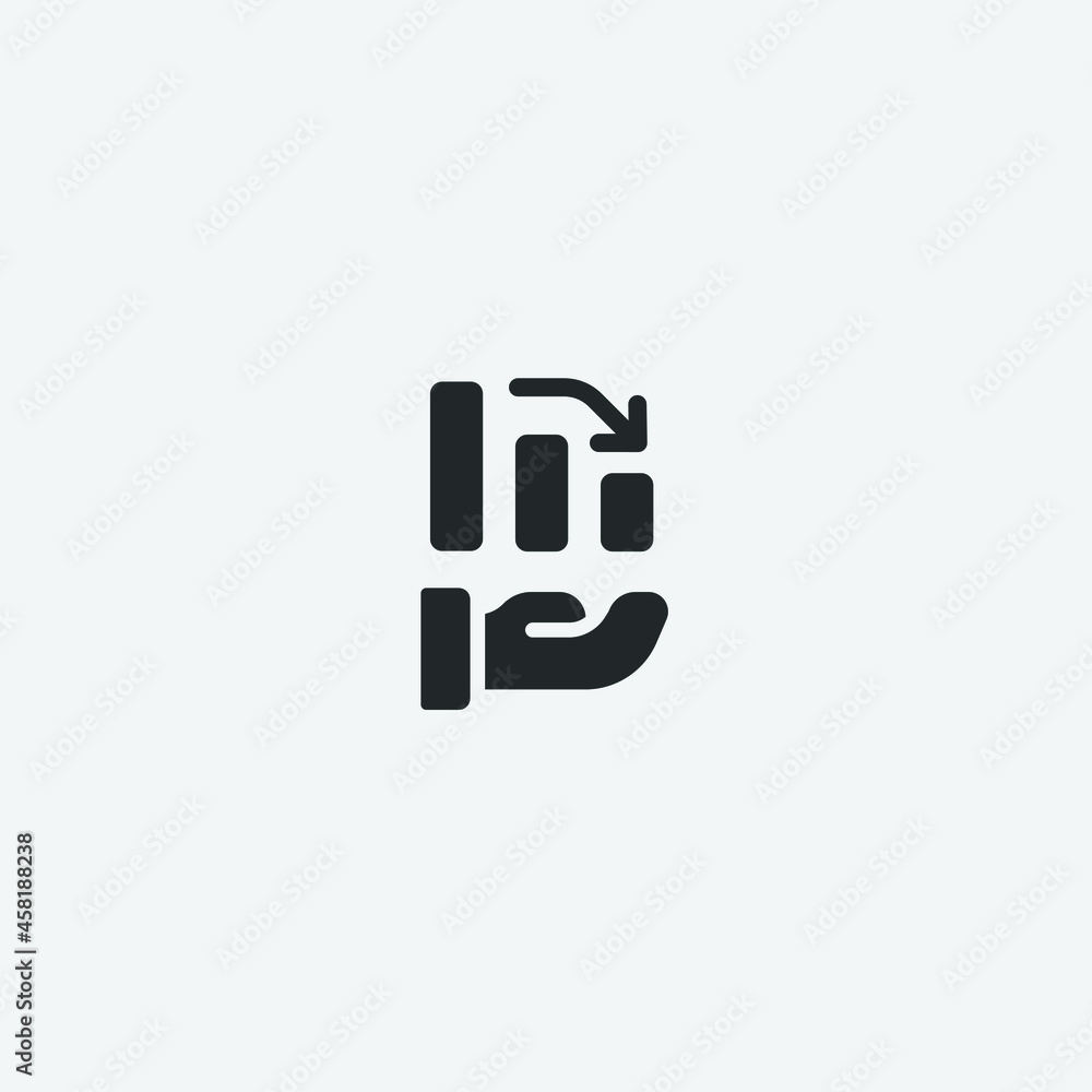Analysis vector icon illustration sign Analysis vector icon illustration sign