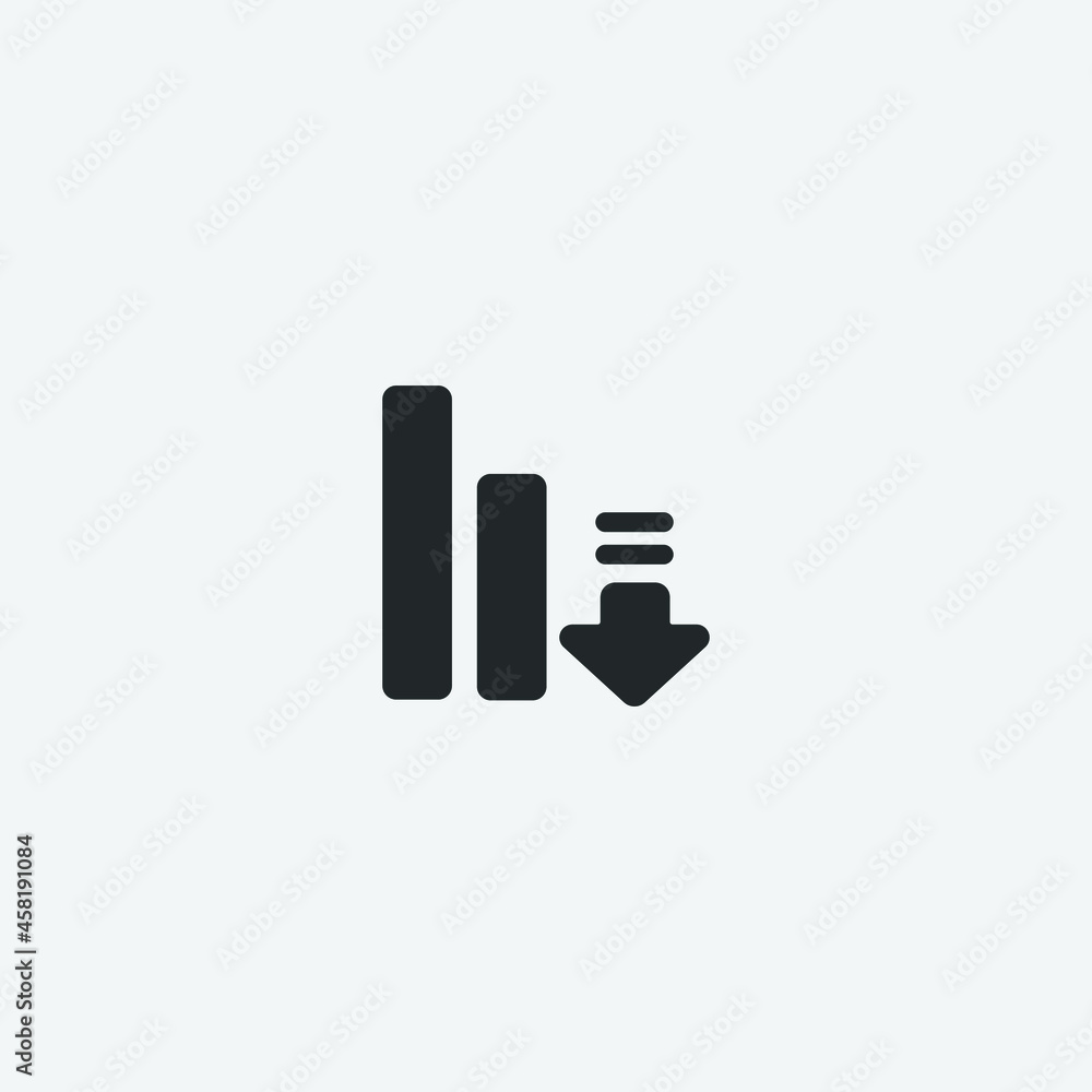 Drop vector icon illustration sign Drop vector icon illustration sign