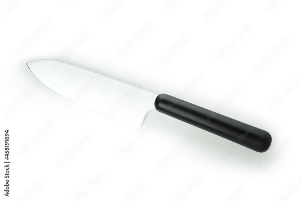 Cooking knife isolated on a white background Cooking knife isolated on a white background