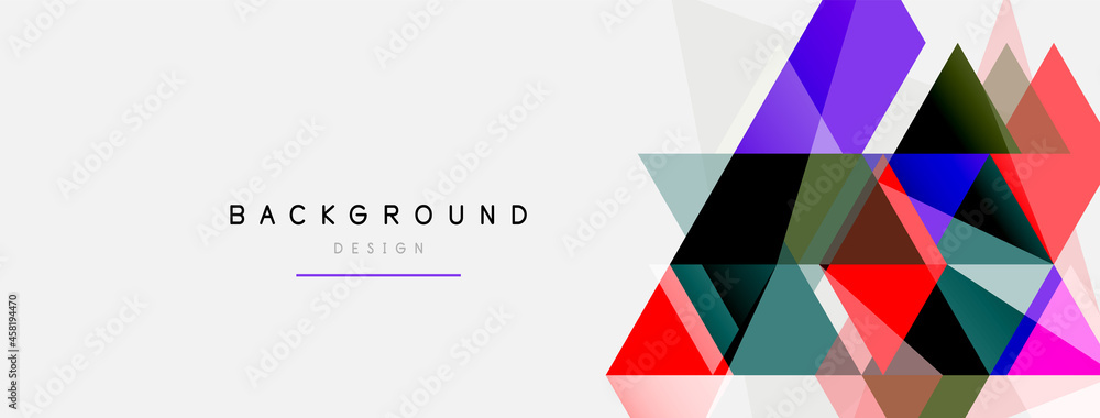 Mosaic triangles geometric background. Techno or business concept, pattern for wallpaper, banner, background, landing page Mosaic triangles geometric background. Techno or business concept, pattern for wallpaper, banner, background, landing page
