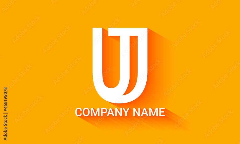 UT logo design template, Initials logo, minimalist logo, flat logo design UT logo design template, Initials logo, minimalist logo, flat logo design