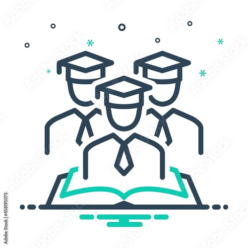 Mix icon for alumni