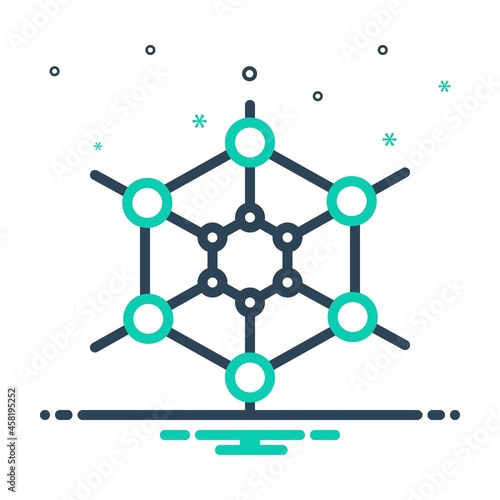 Mix icon for polymer