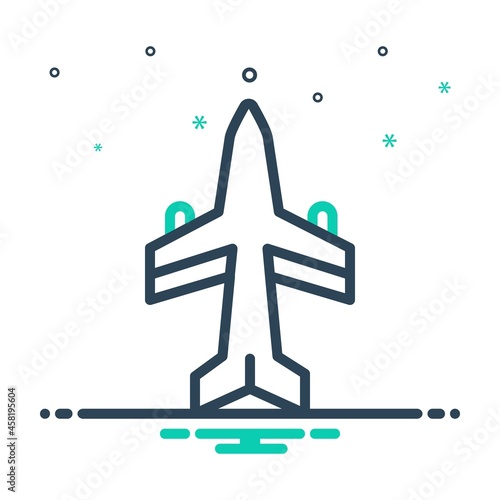 Mix icon for airline