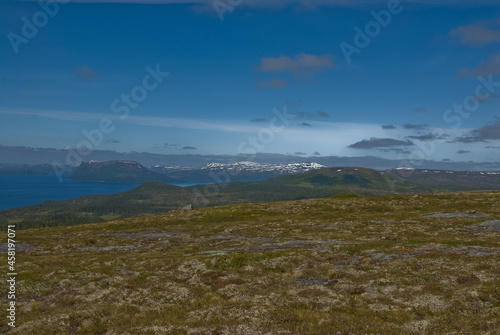 landscape in Lierne, Nord-Trondelag, Norway 2009
A landscape is the visible features of an area of land, its landforms, and how they integrate with natural or man-made features.