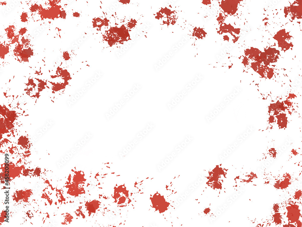 Obraz premium Horror Background of Scattered Blood Strains