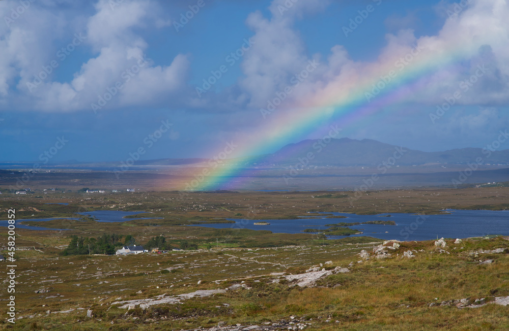 Rainbow - Ireland - Irish Tourism - West Coast of Ireland Rainbow - Ireland - Irish Tourism - West Coast of Ireland