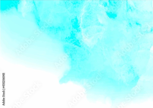 水色の水彩テクスチャ背景
