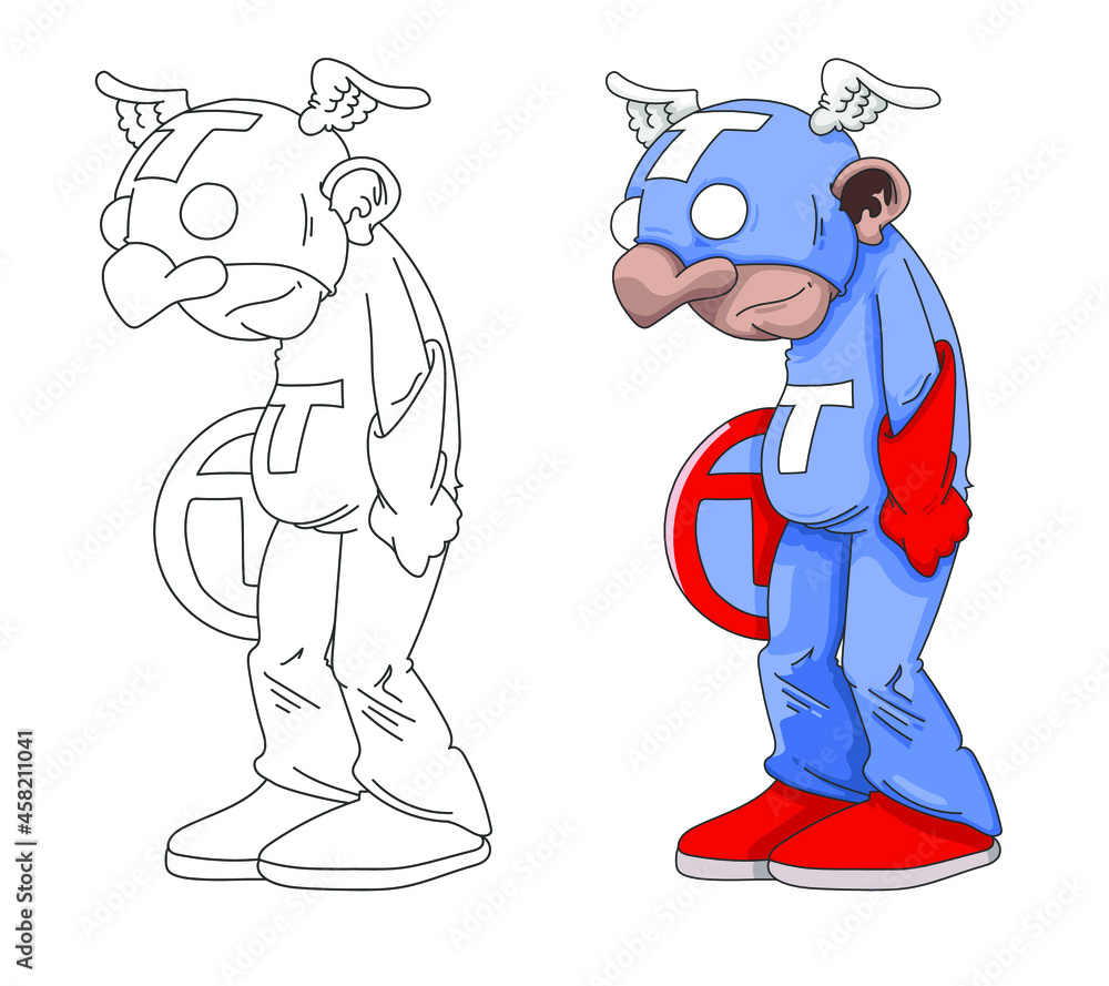 Super héros rigolo Super héros rigolo