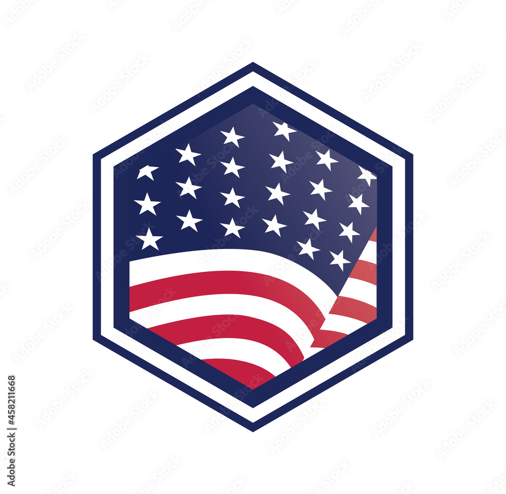 American flag design illustration vector eps format , suitable for your design needs, logo, illustration, animation, etc. American flag design illustration vector eps format , suitable for your design needs, logo, illustration, animation, etc.