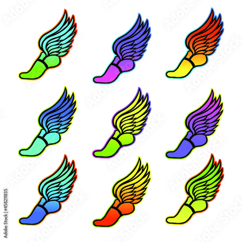 Track Svg.Track and Field .Cross Country .Bright rainbow pattern. Digital Download