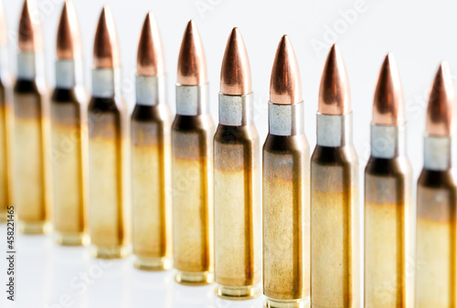 Hunting cartridges of caliber. 308 Win photo