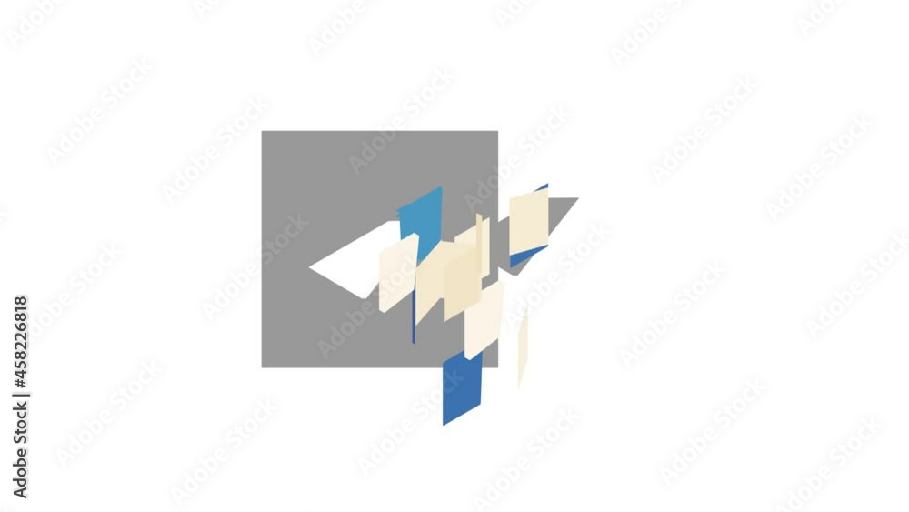 Blue open book icon animation isometric best object on white backgound Blue open book icon animation isometric best object on white backgound